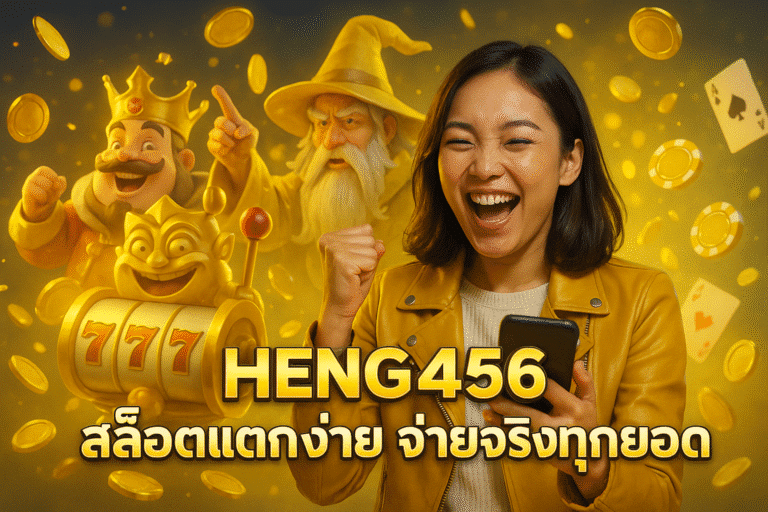 HENG456 สล็อตแตกง่าย จ่ายจริงทุกยอด
